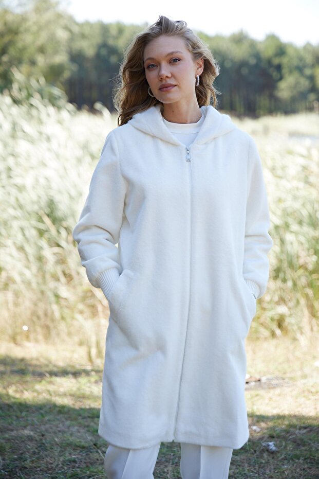 KOL AĞZI TRİKO DETAYLI MONT - 1