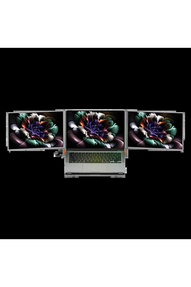 Portable Dual Screen Monitor - Gray