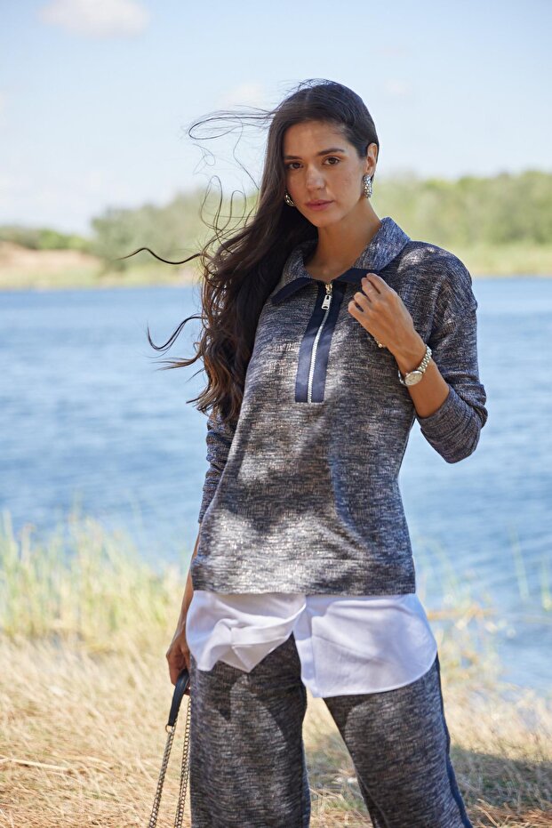 Pantolonlu Takım MB24.697 Lacivert - 4