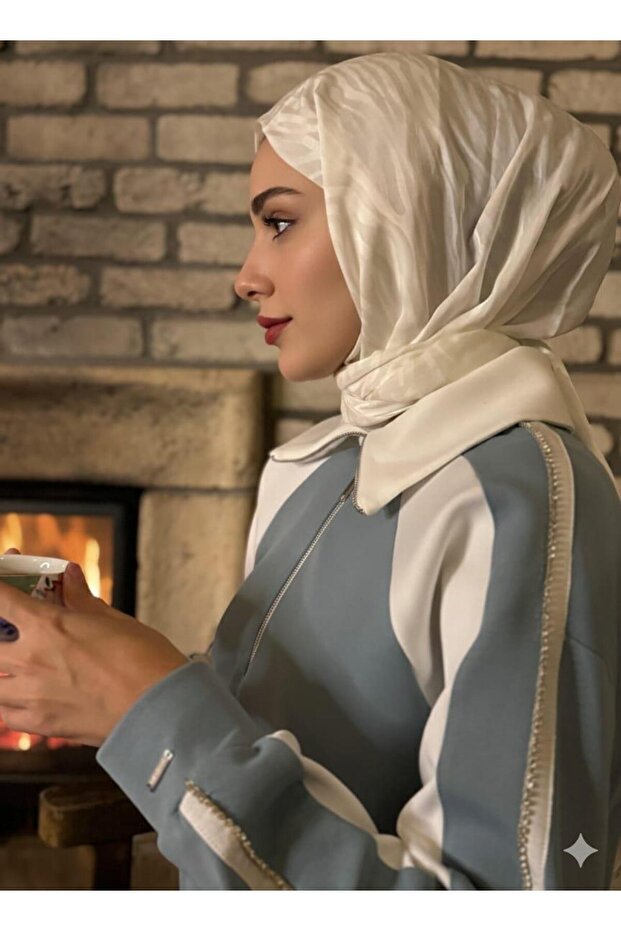 ŞERİT DETAYLI FERMUARLI TAKIM - 4