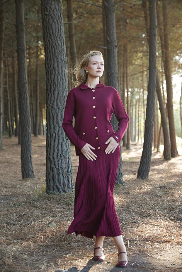 ETEKLİ DÜĞMELİ TRİKO TAKIM - 2