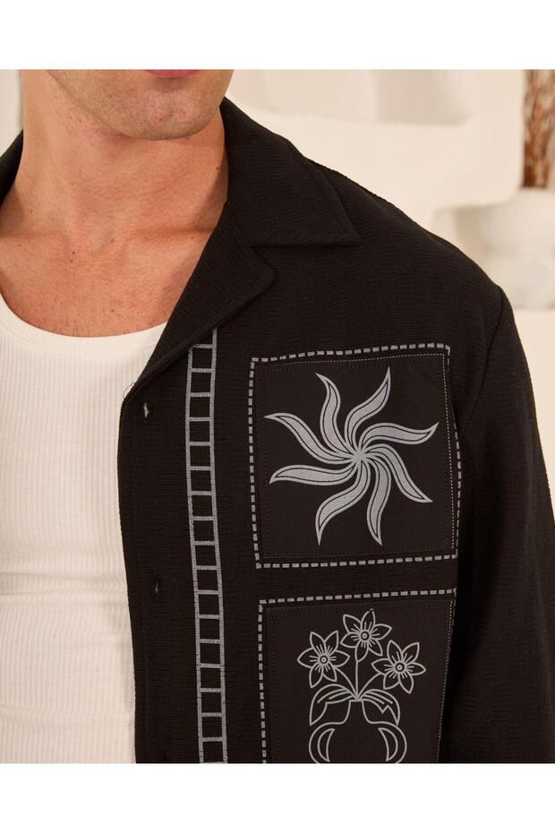 Baskılı Gömlek - 2