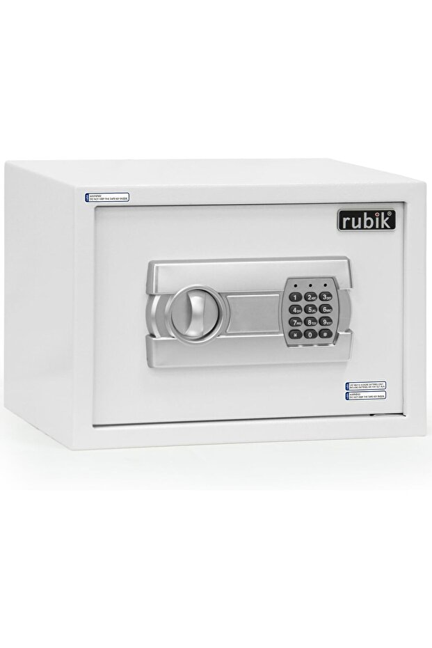 Safe Box A4 Document Size with Digital Lock and Override Key RB-25EGC (25x35x25cm) White - 1