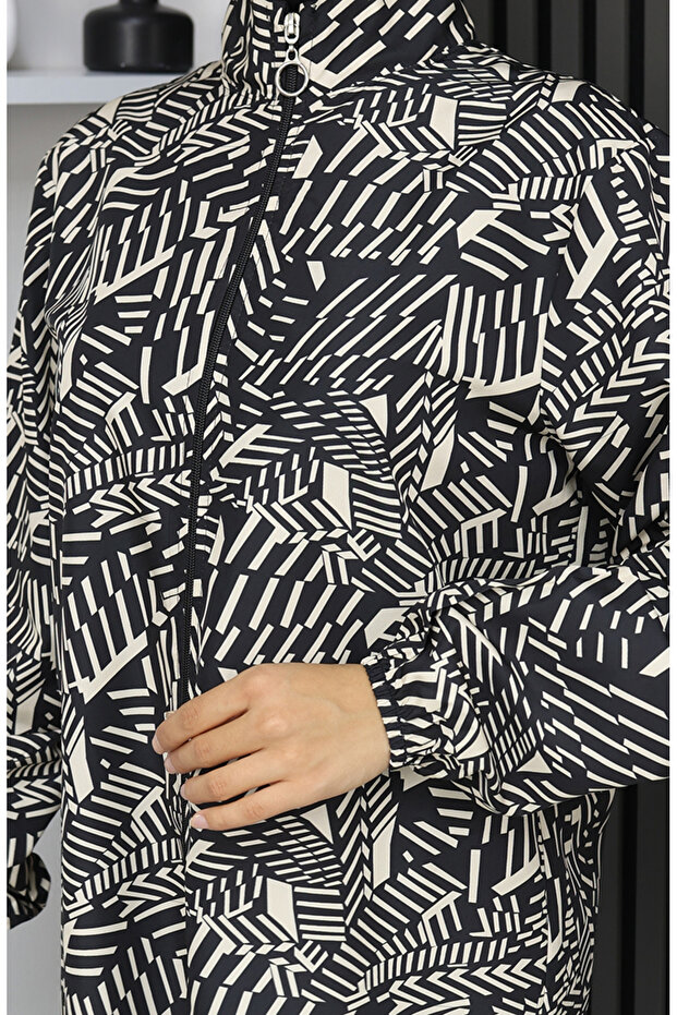 Zestaw 3-częściowy kostium kąpielowy z wzorem rozgwiazdy 1903-06 Turkusowy - 5