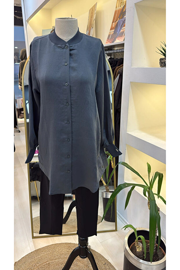 Gömlek 7184 antrasit - 6