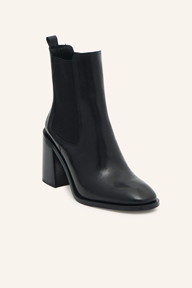 Siyah Bufalo Deri Bot - 2