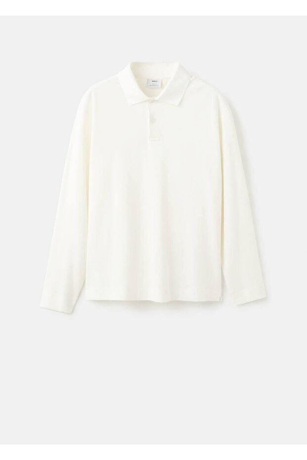 Regular kesim triko polo kazak - 3