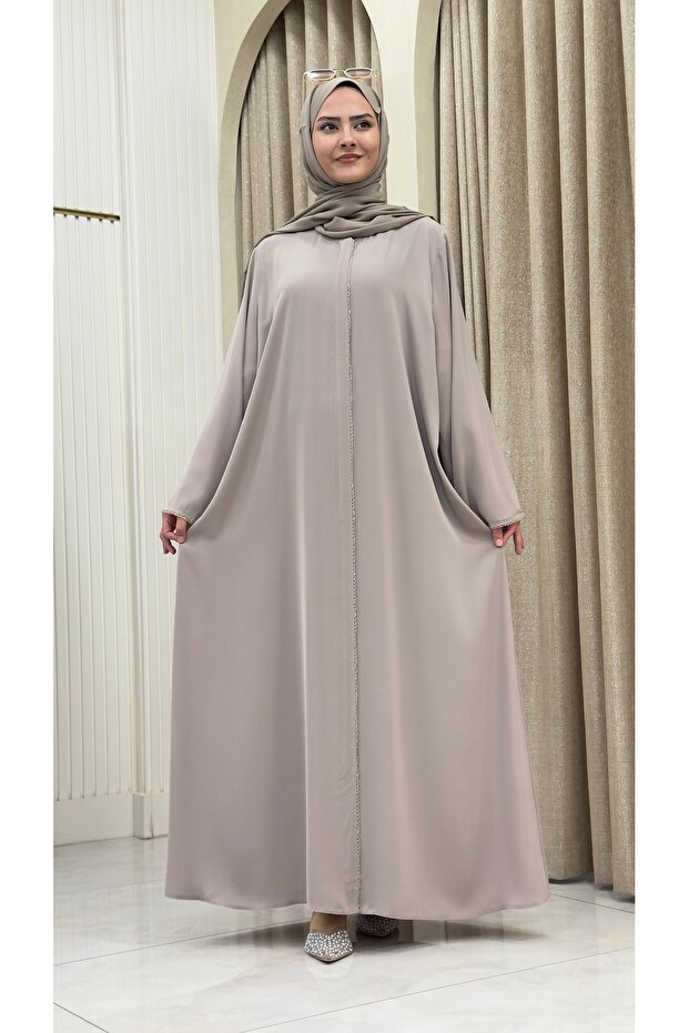 ABAYA TAŞLI FERACE - 6