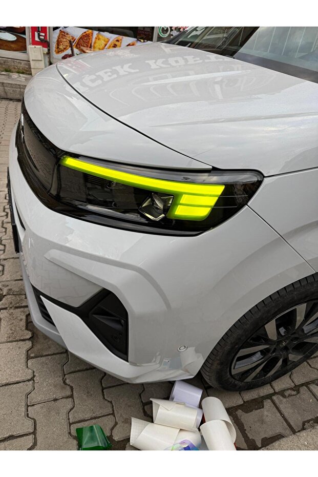 Opel Far Sticker Set Sarı - 4