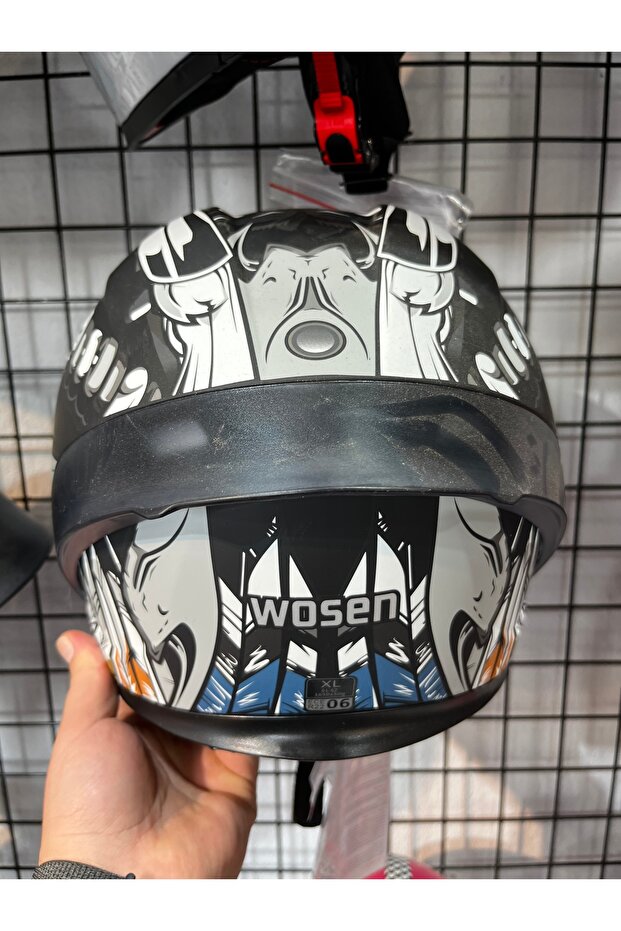 Çene açılır kask - 2