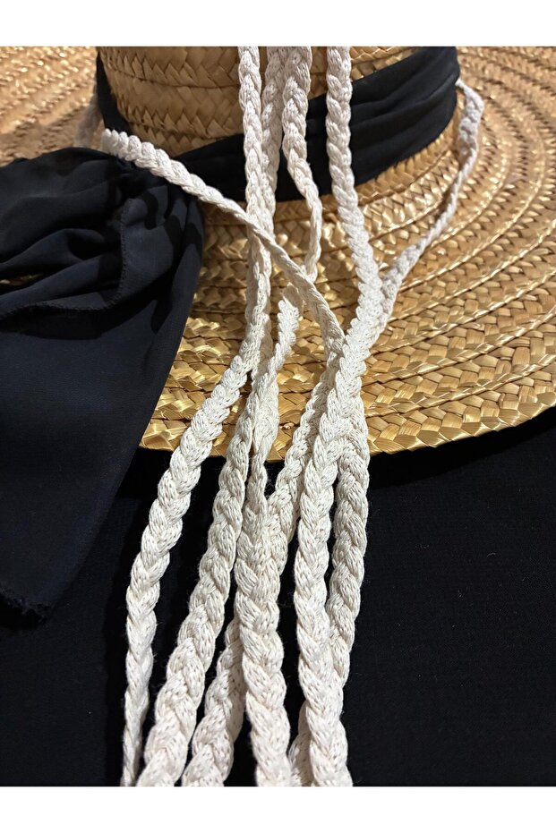 Çift Sarmanlı Krem İp - 1