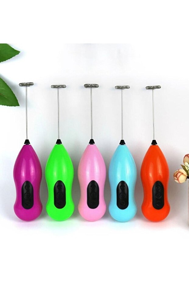 DubaiGallery Electric Egg Beater Battery Power Egg Yolk Milk Mixer Blender Coffee Stirrer Mixer Kit