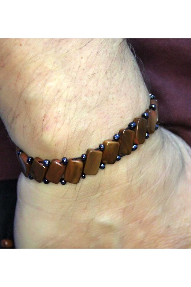 Natural Kuka Tree Men's Elevating Adjustable Bracelet Eub117 - 1