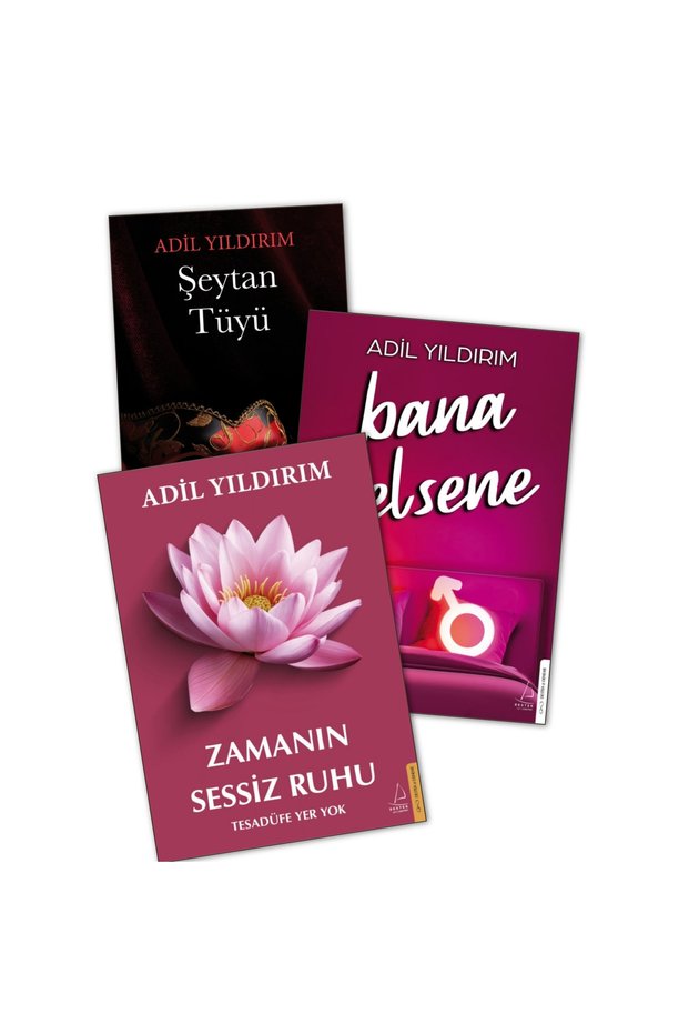 Şeytan Tüyü - Bana Gelsene - Zamanın Sessiz Ruhu Adil Yıldırım 3 Book Set