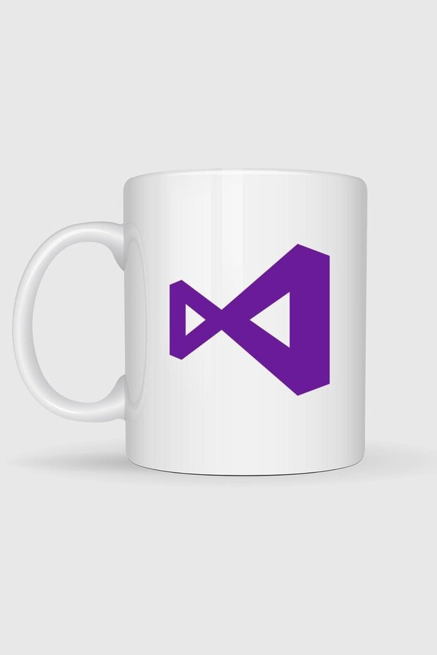 كوب بتصميم شعار فيجوال ستوديو - 2