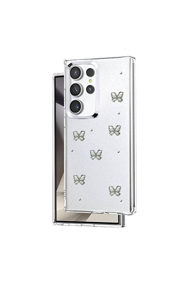 غطاء جالاكسي S23 بنمط الفيونكة - نمط 9 - 1