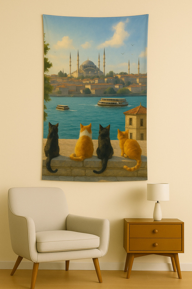 Silent Cruise Themed Wall Covering Home Decoration Wall Tapestry Cover