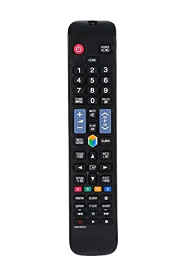 جهاز تحكم عن بعد عالمي للتلفزيون الذكي باللون الأسود - 1