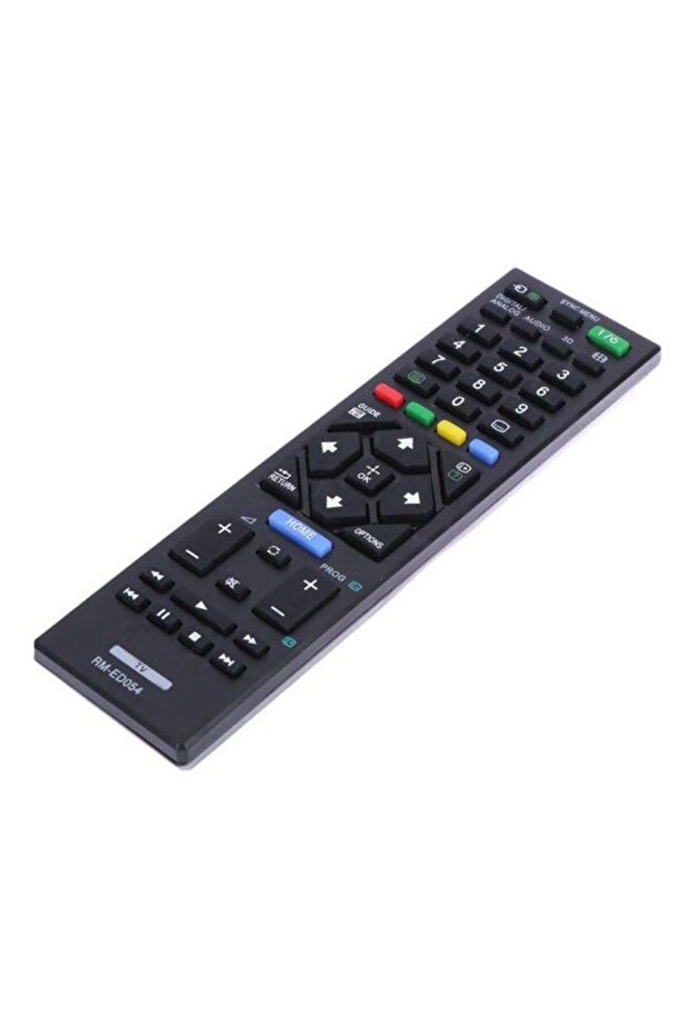 جهاز التحكم عن بعد للتلفزيون الذكي باللون الأسود - 1