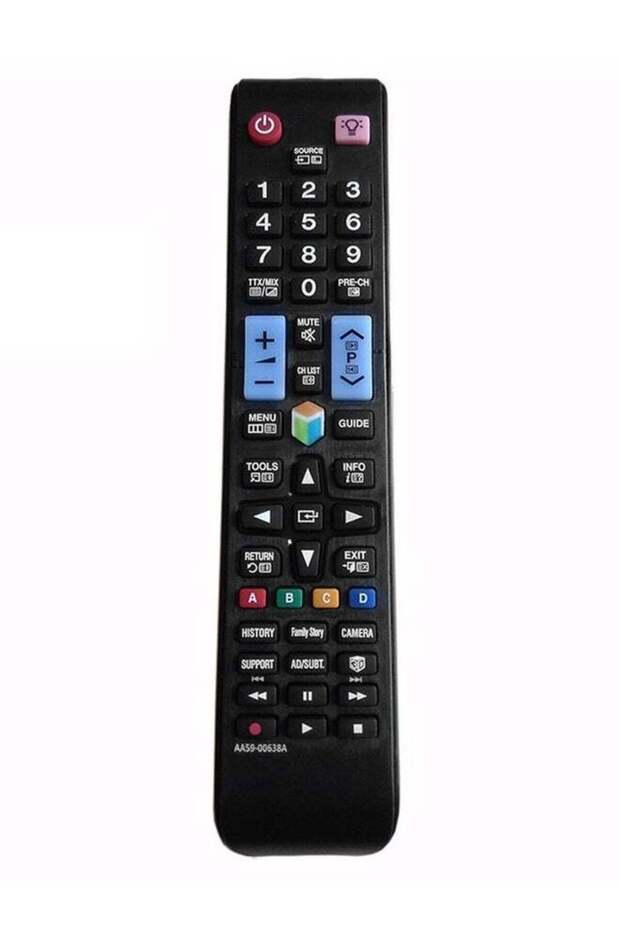 Replacement Wireless Universal TV Remote Control For Samsung HD LED Smart TV - Black