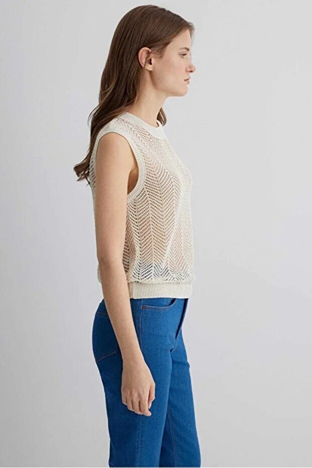 Slim Fit Kolsuz Triko - 2