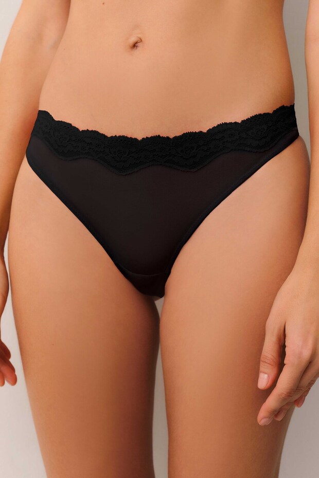 Dark Romance Dantelli String Külot - 1