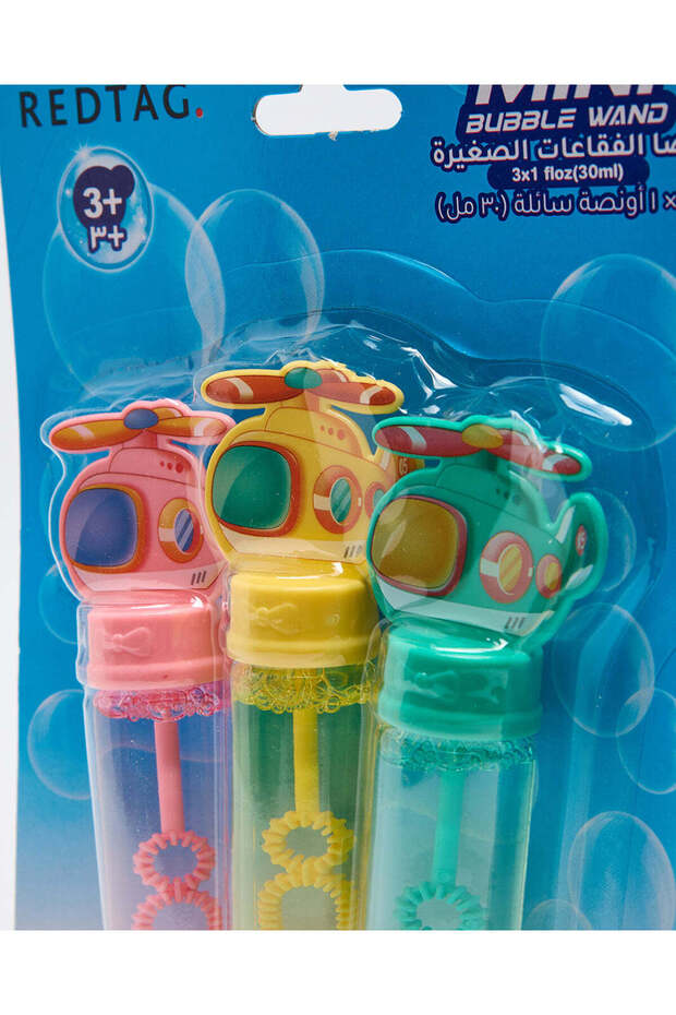 مجموعة متنوعة من 3 قطع من عصا الفقاعات الصغيرة (30 مل) - 2
