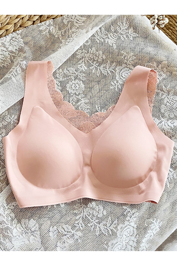 حمالة صدر كلاسيكية نسائية بلون سادة