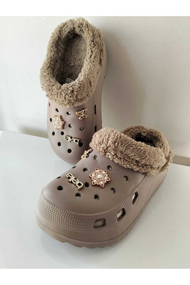 Slippers with fur inside - 4