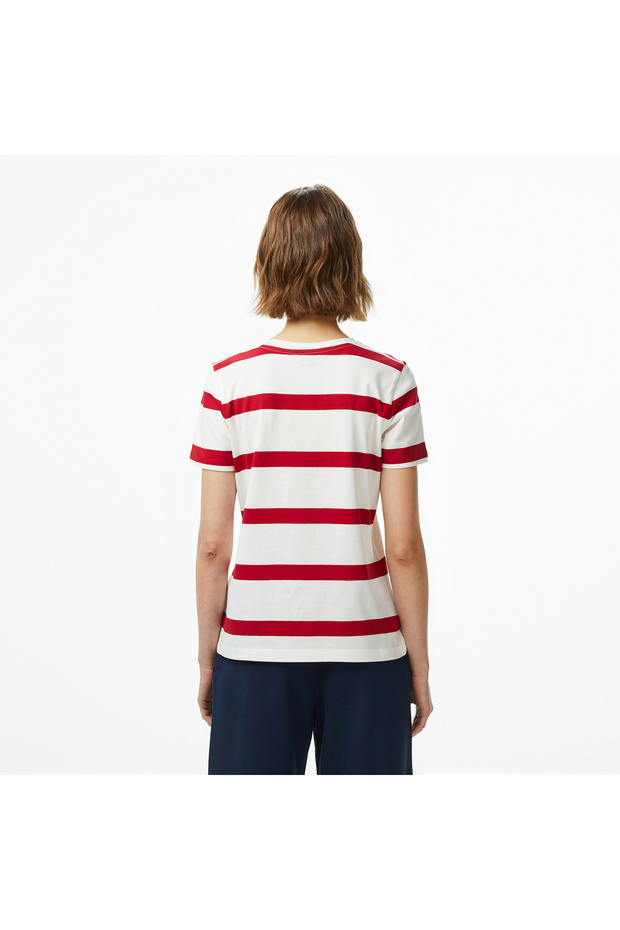 Script Regular Kadın Beyaz T-Shirt - 2