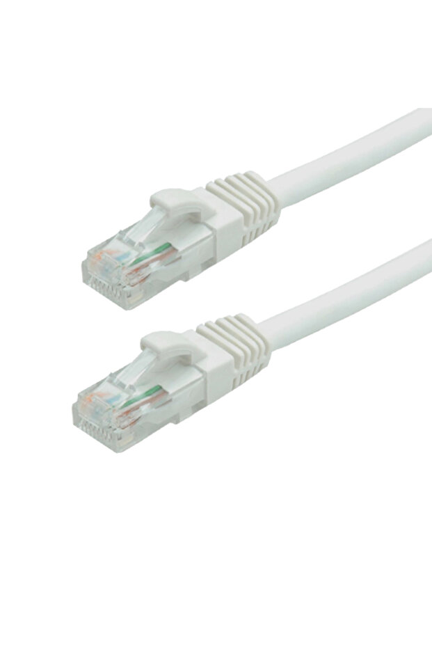 Patch cord Gigabit UTP Cat6, LSZH, 0.15m, white - Networking - 1