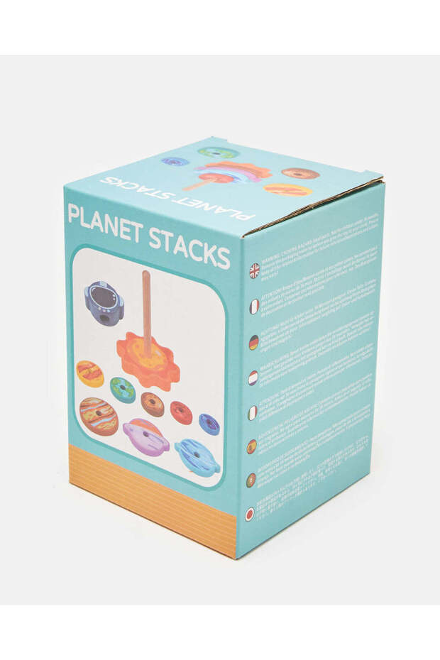 برج كوكب خشبي متنوع - 2