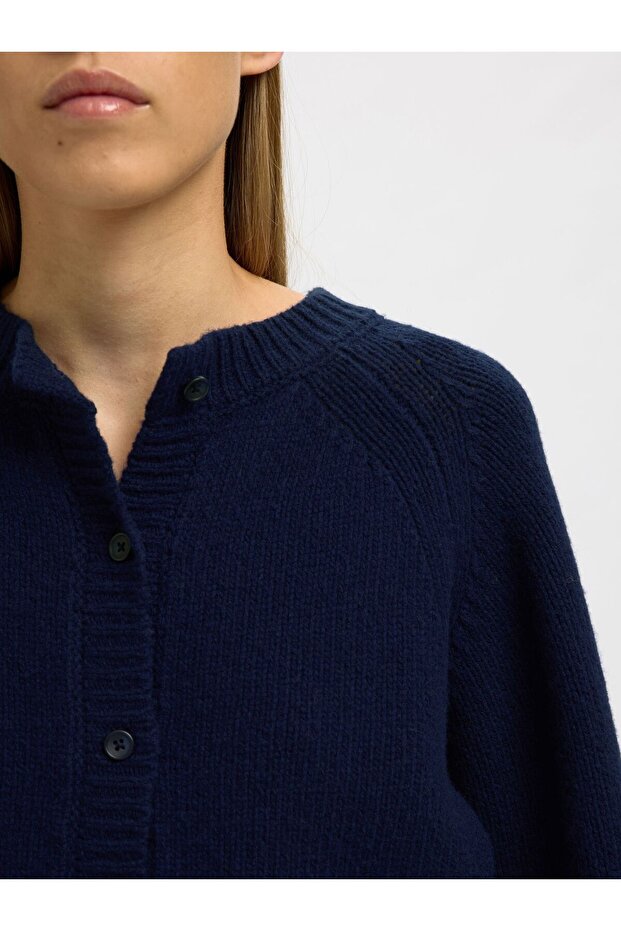 Strickjacke 100% Merinowoll - 5