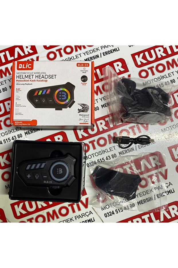 Kask İnterkom RGB A Kalite - 1