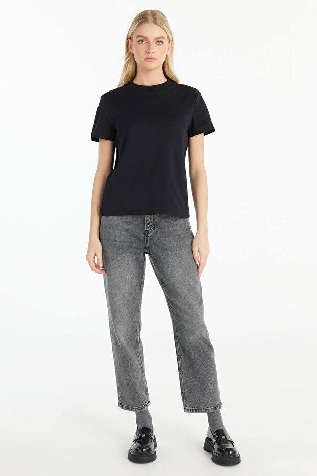 SİYAH İNTERLOK TSHİRT - 2