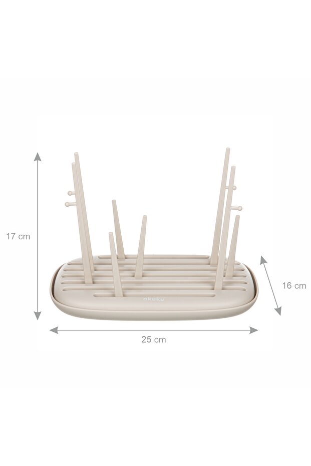 Akuku foldable bottle drying rack, universal model - 7