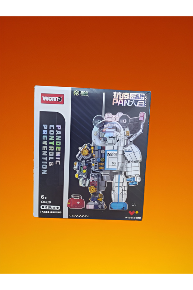 ÇOK PARÇALI ROBOT Yapı Oyuncak - 2