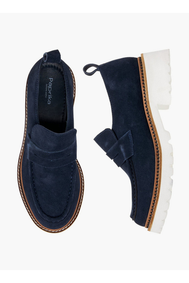 Women Slip-On Leather Loafers