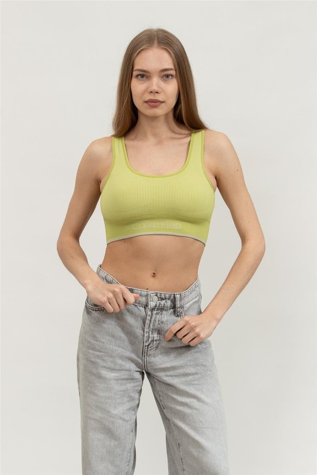 Women's Green Sports Bra 00Gws4K220 Cwx