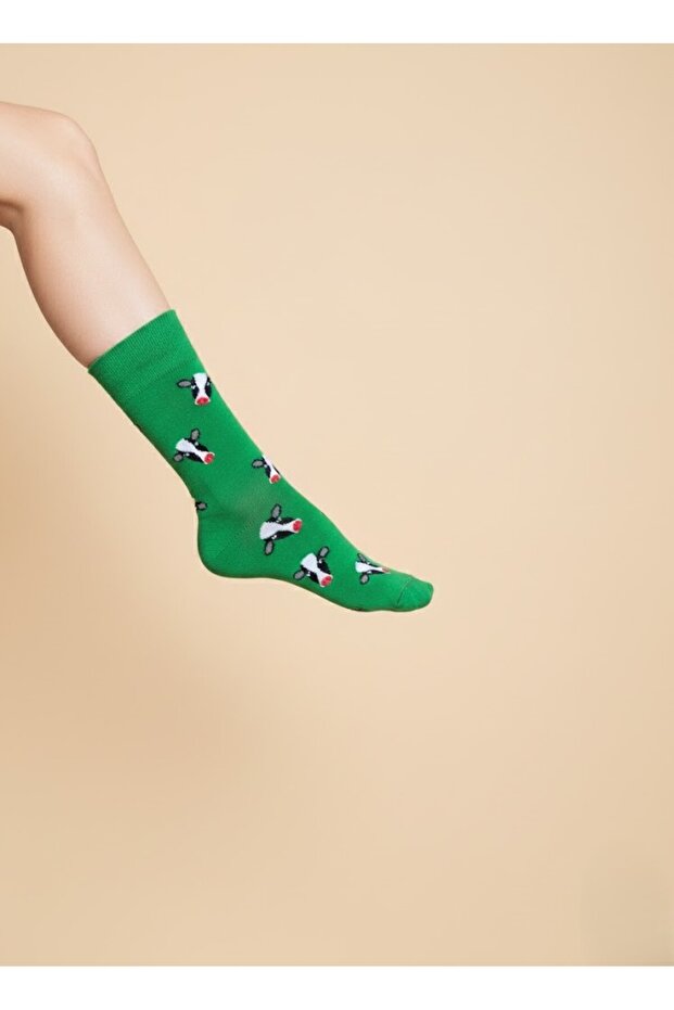 NEŞELİ/DESENLİ ÇORAP - 1