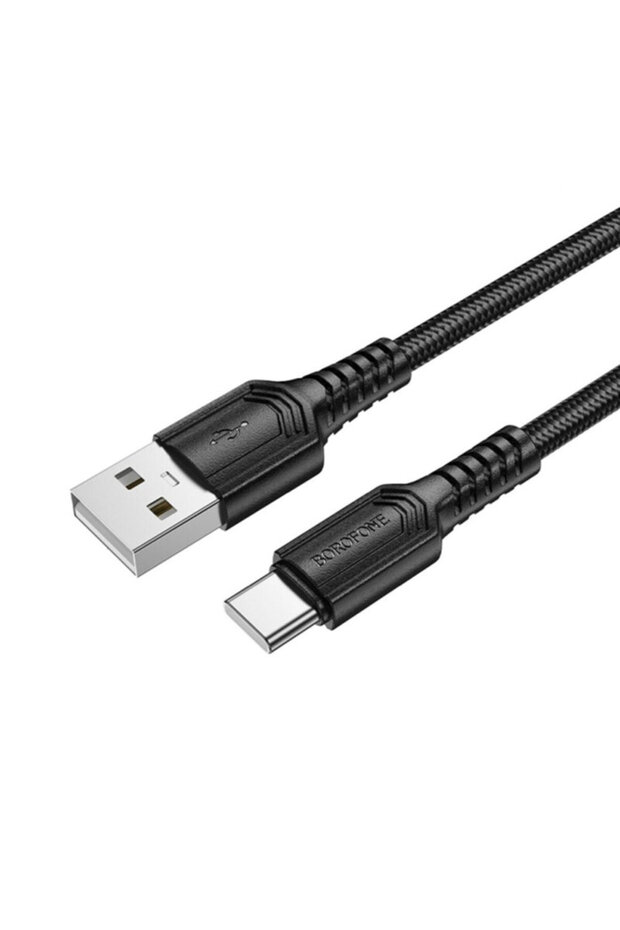 USB Data Cable - Type-C, 3A, 1m Certain, Black, BX116 - 2