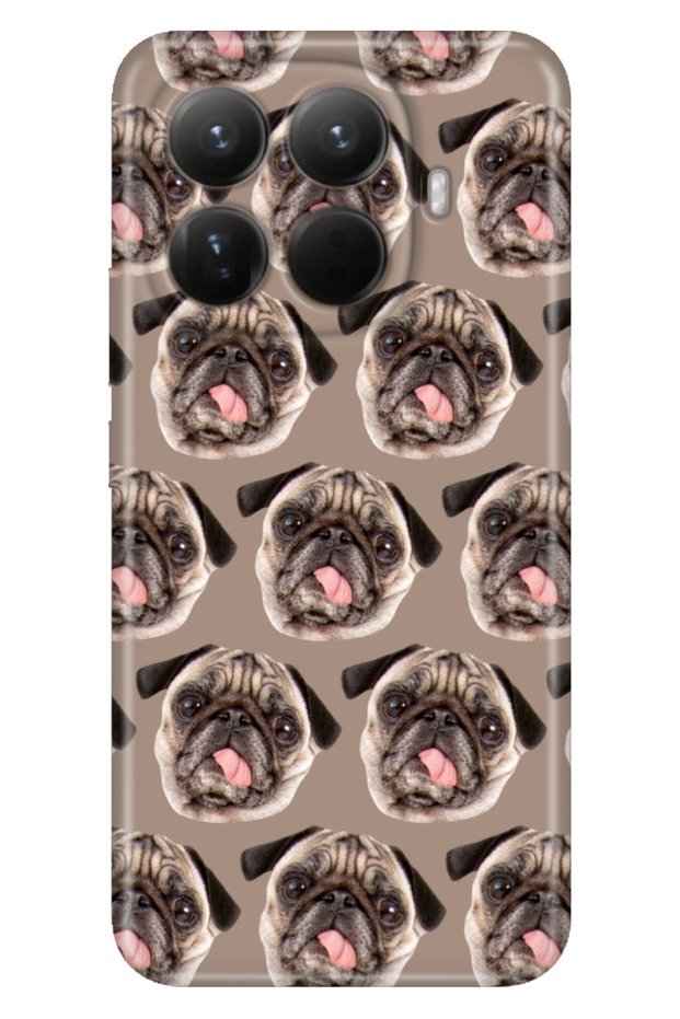 Xiaomi Mi 15t Pro Case Decorative Silicone Printed Cover Pug Pug Dog