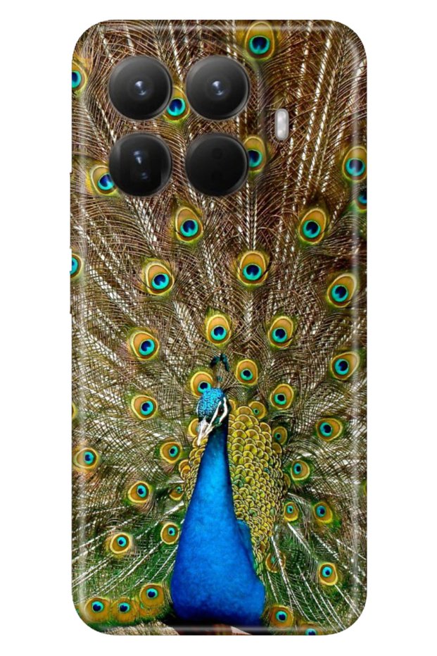 Xiaomi Mi 15t Pro Case Patterned Silicone Printed Cover Peacock