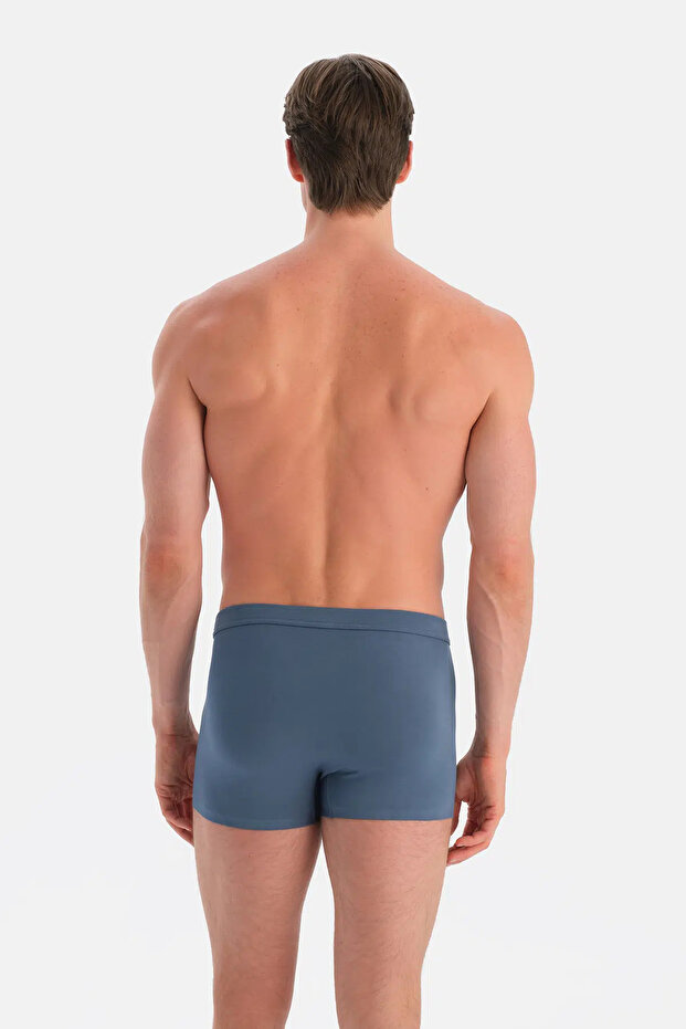 Indigo Düz Micro Modal Boxer - 2