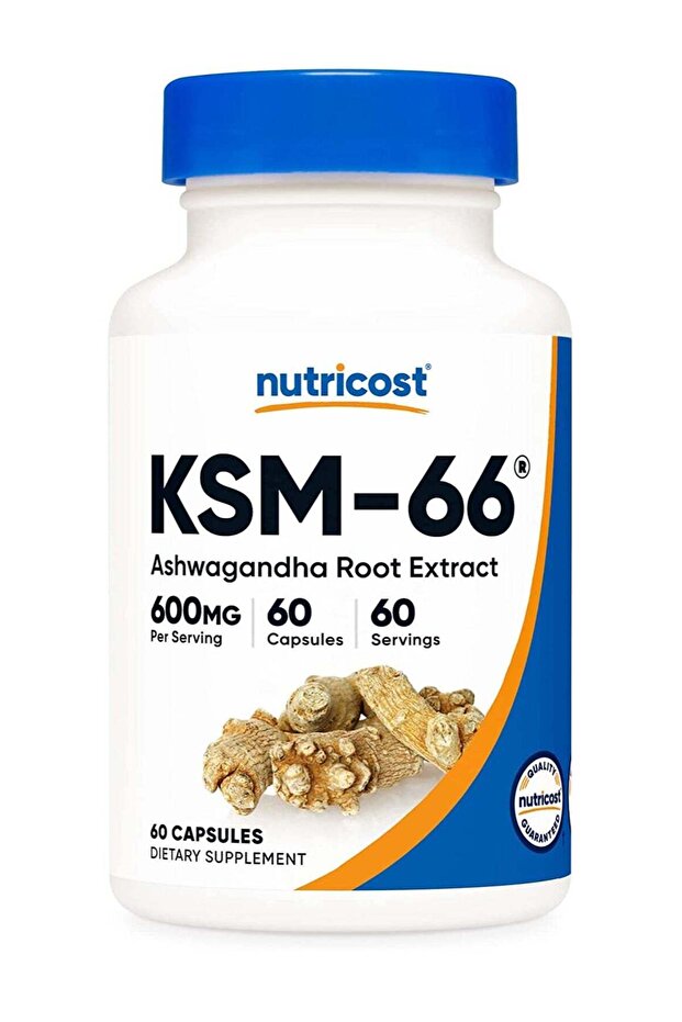 KSM-66 Ashwagandha Root Extract 60 Veggie Caps