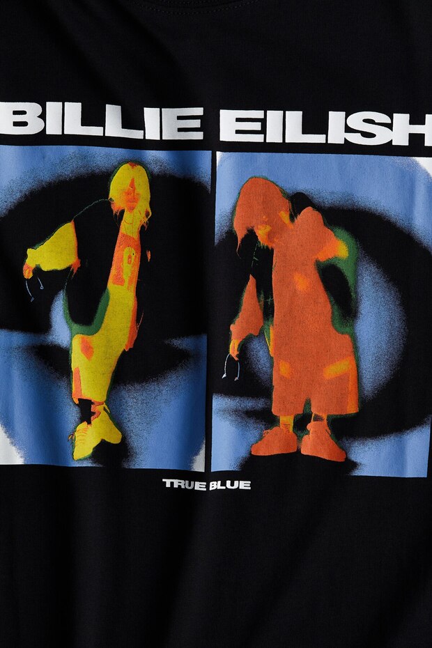 Baskılı Oversize Tişört - 2