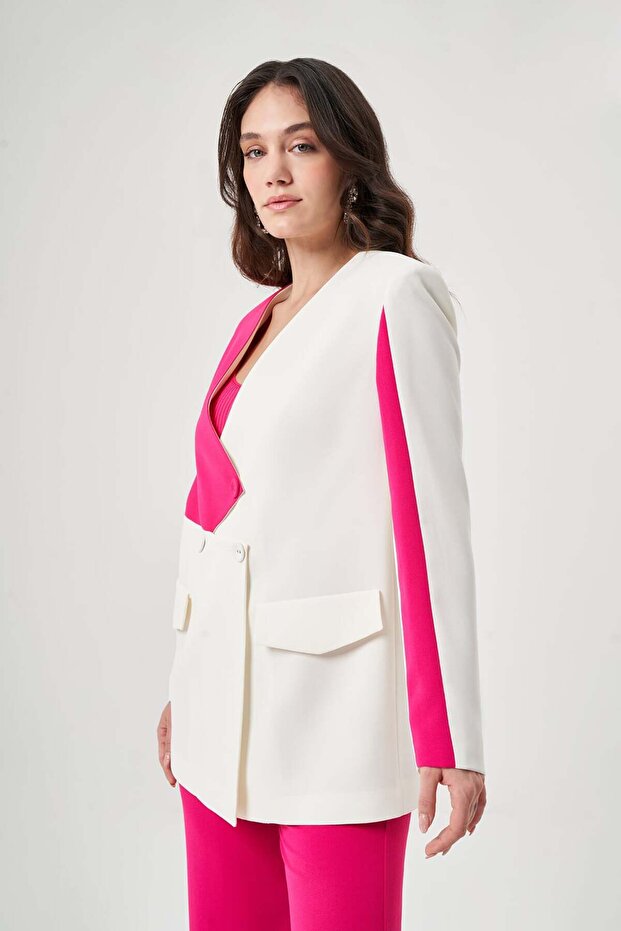 Çift Renkli Krep Takım 8712 - 5