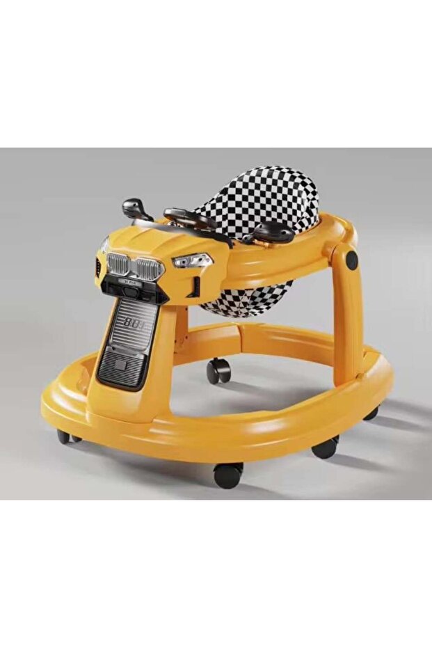 Motorcycle-shaped Toddler Walker – Safe, Comfortable Educational Walker
