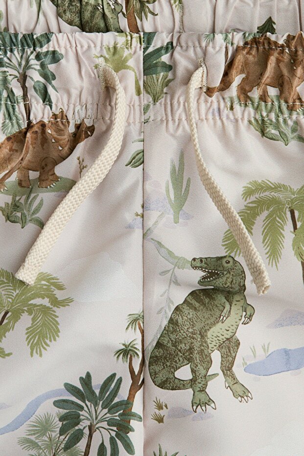 Baskılı Şort Mayo - 2