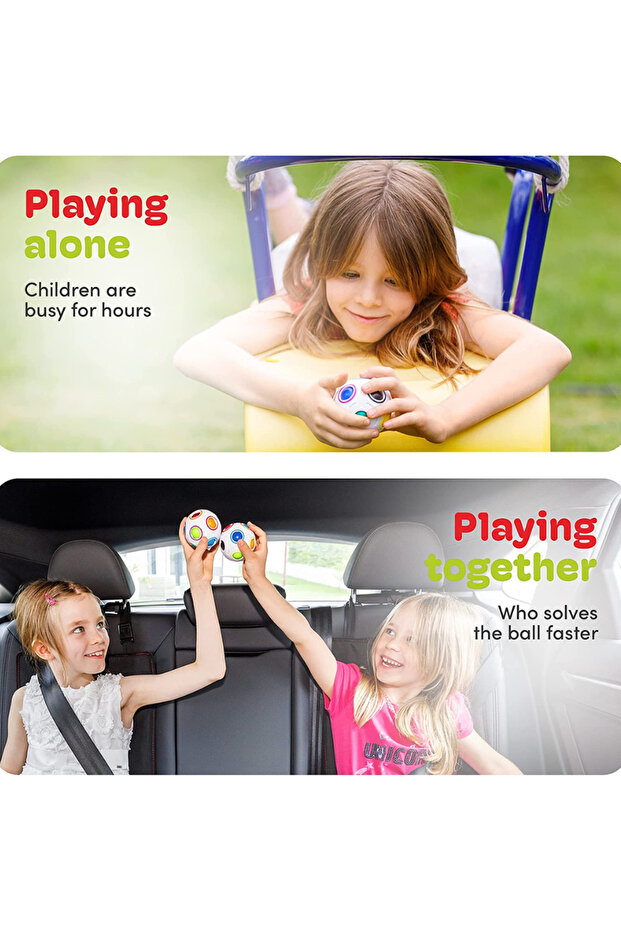 Rubik's Cube Educational Skill Toy, 3D Interactive Sphere - 4